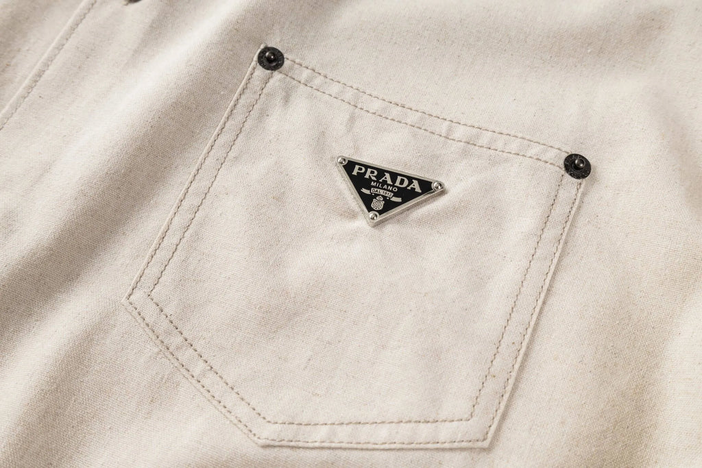 Pocket Cotton‑Linen Oversized Jacket