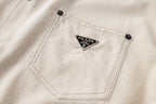 Pocket Cotton‑Linen Oversized Jacket