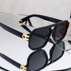 Double Bridge Square Sunglasses
