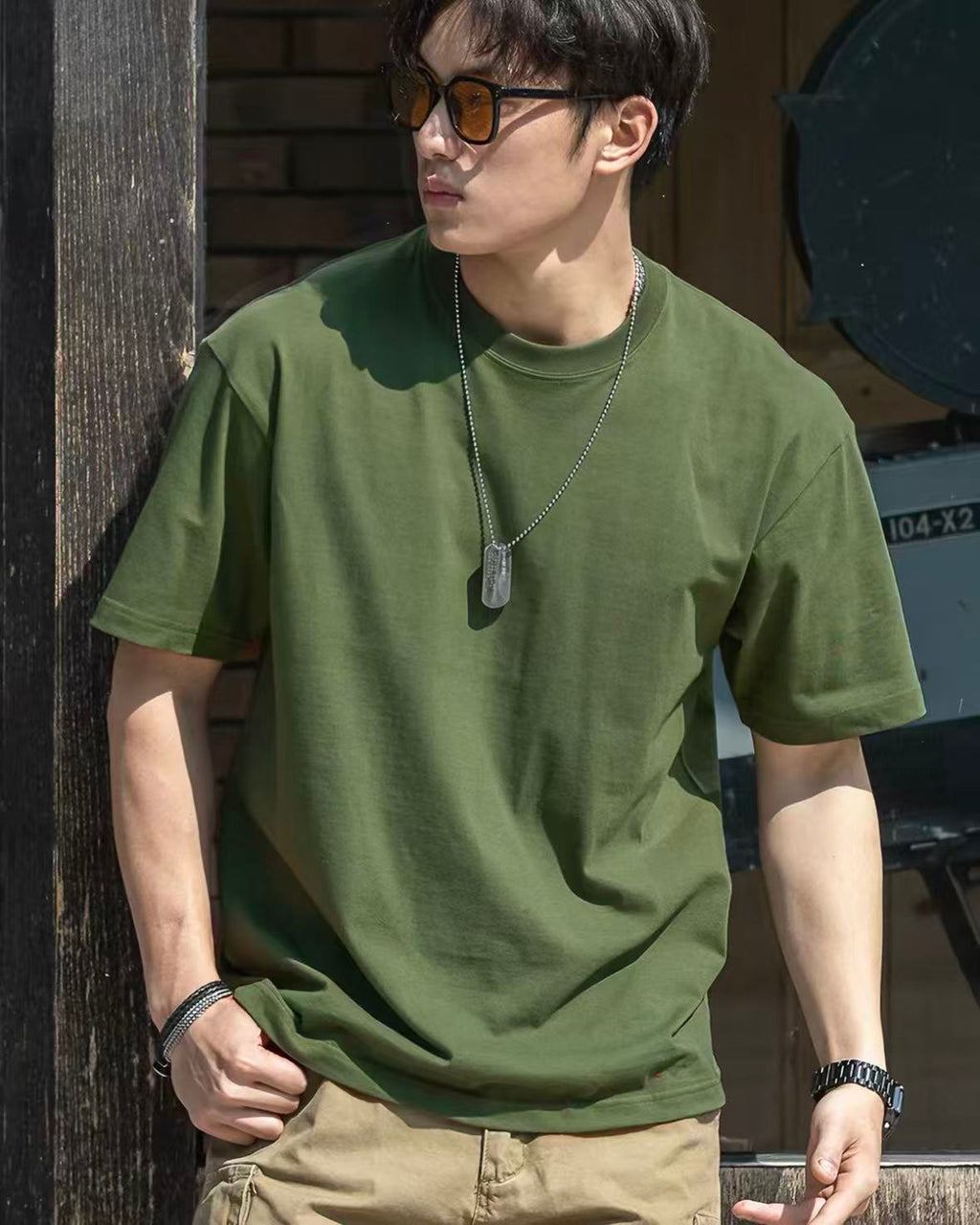 Simple Plain Summer T‑Shirt
