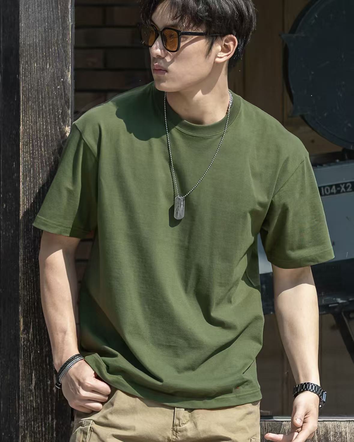 Simple Plain Summer T‑Shirt