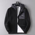 Hybrid Panel Casual Hooded Jacket