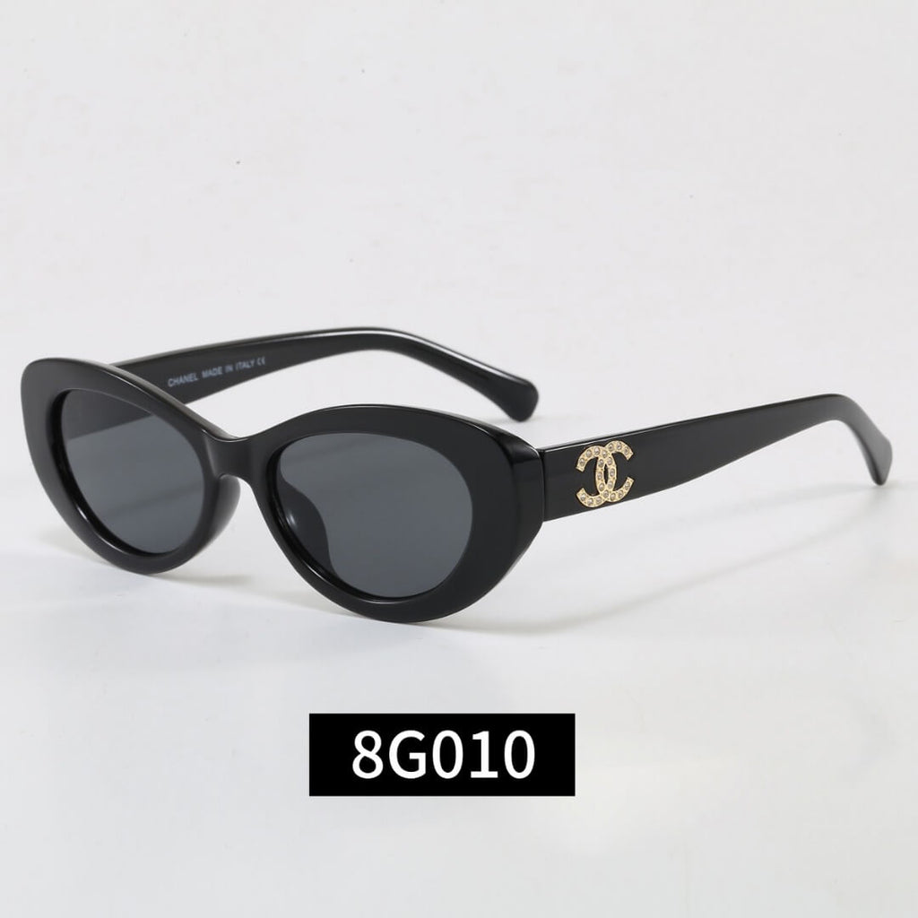 Retro Oval Luxury Women Sunglasses