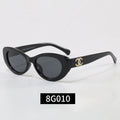 Retro Oval Luxury Women Sunglasses