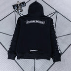 New Scroll Sanskrit Zip-Up Jacket