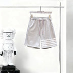 Stripe Detail Drawstring Shorts