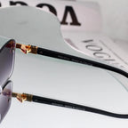 Retro Metal Cut‑Edge Fashion Sunglasses