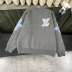 Classic Jacquard Knit Wool Sweater