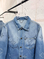 Denim Lapel Single Jacket
