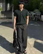 Smart Casual Structured Polo Top