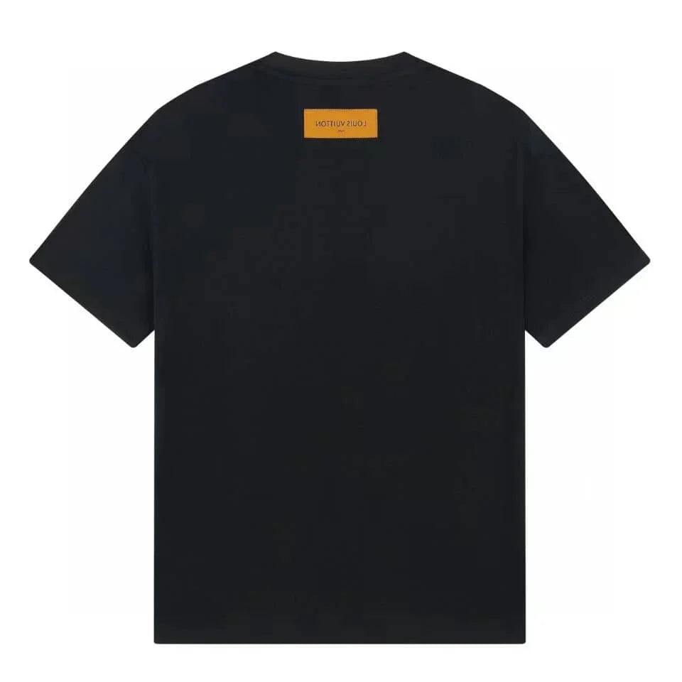 Color Pattern Print T Shirt