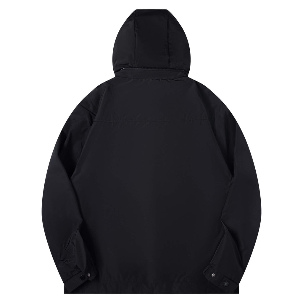 Detachable Hood Design Jacket