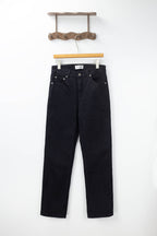 City Gate Pattern Pocket Jeans