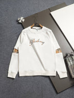 Plaid Applique Sweatshirt