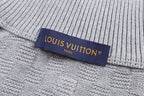 Plaid Design Turtleneck Sweatshirt