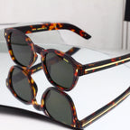 Side Temple Patchwork Sunglasses