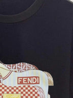 Creative Equestrian Print T-shirt