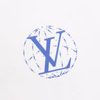 French Slogan Globe Back Print T-Shirt