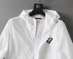 Triangle Lightweight Casual Hooded Jacket