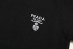 Chest Logo Black Crewneck Sweater