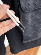 Embossed Monogram Cargo Casual Shorts