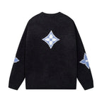 Partial Motif Sweater