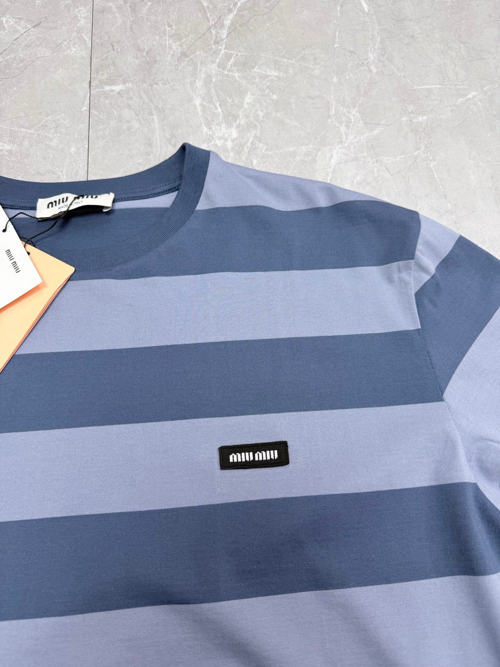 Blue Stripe Sweatshirt