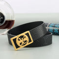 Cowhide Design Belt