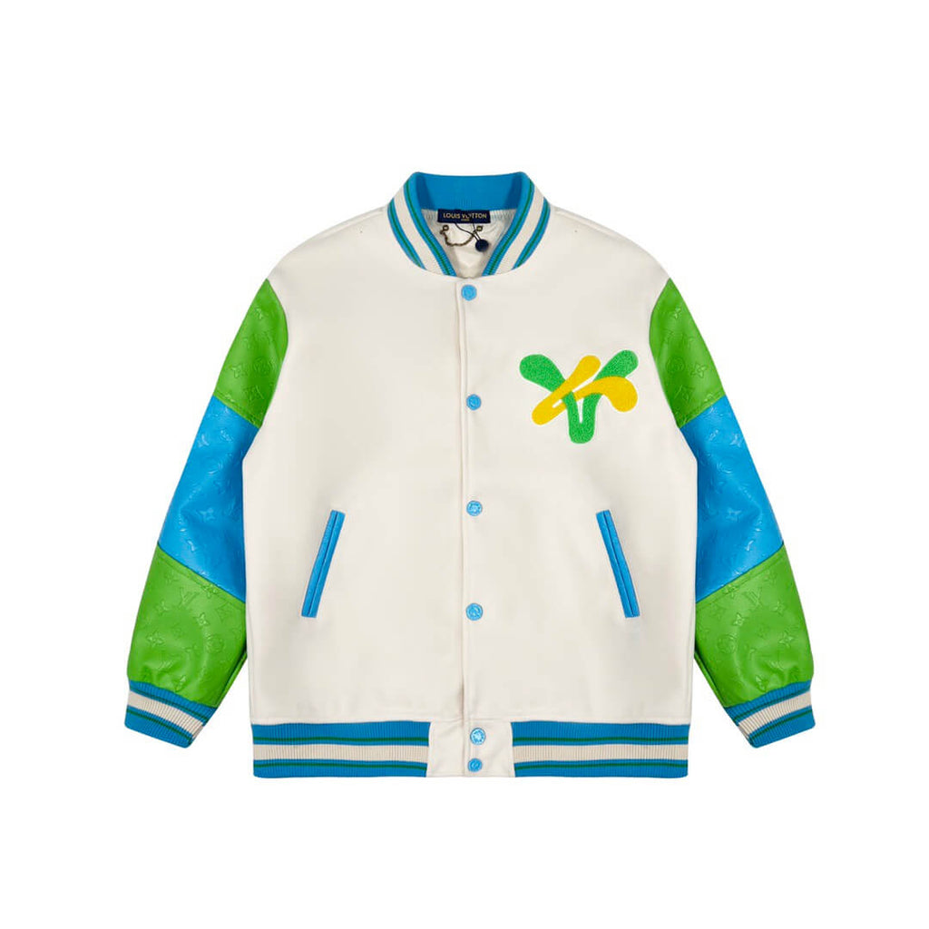 Donald Duck Embroidered Varsity Jacket