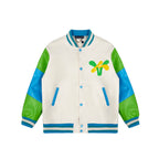 Donald Duck Embroidered Varsity Jacket