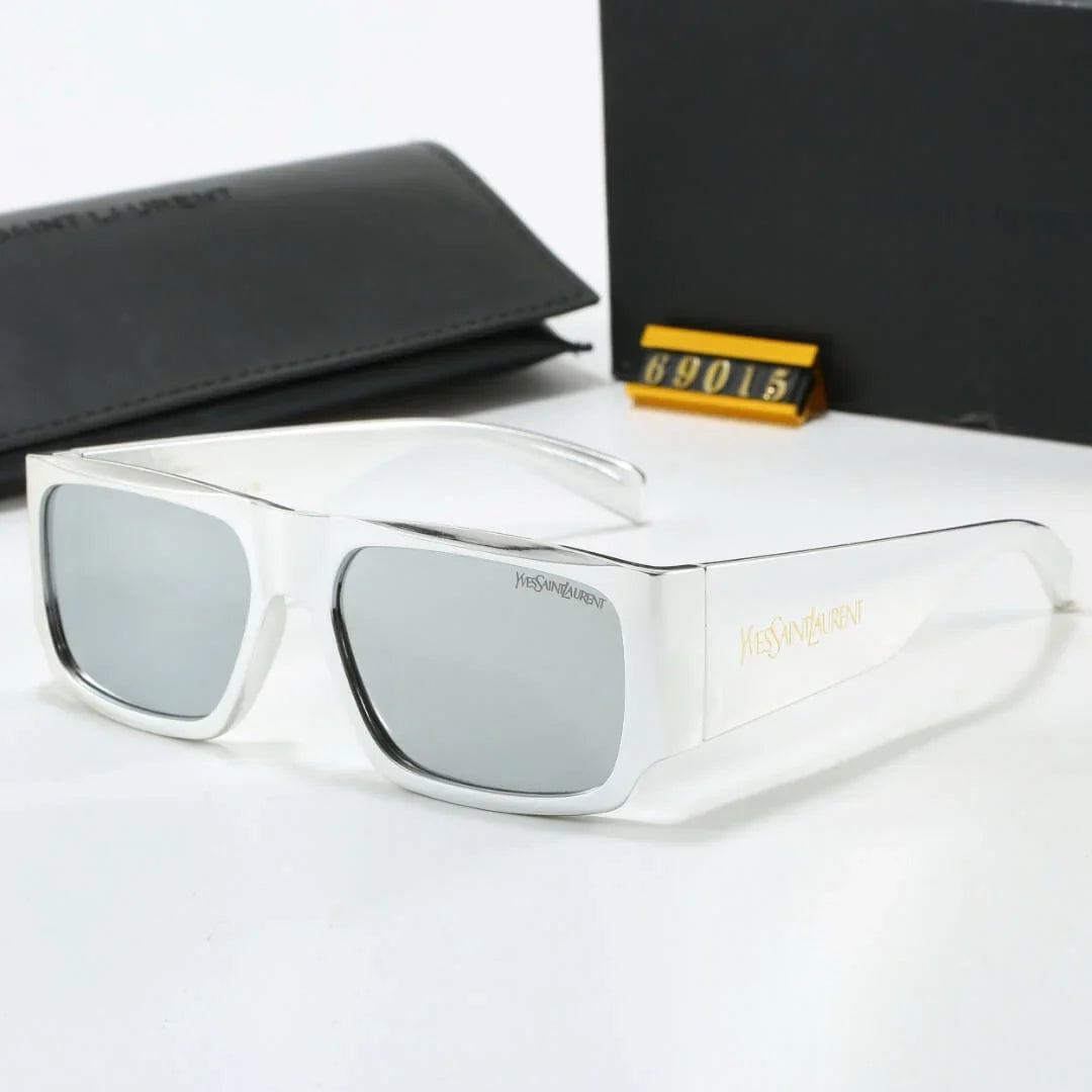 Gold Side Letter Sunglasses