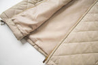 Diamond Quilted Padded Jacket