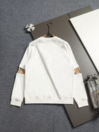 Plaid Applique Sweatshirt
