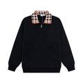 Classic Striped Collar Sweatshirt