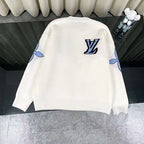 Classic Jacquard Knit Wool Sweater