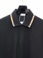 Vintage Striped Collared Polo Shirt