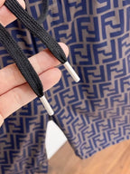 Full FF Monogram Printed Casual Shorts