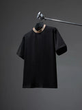 New Arrival Plaid Collar T-Shirt