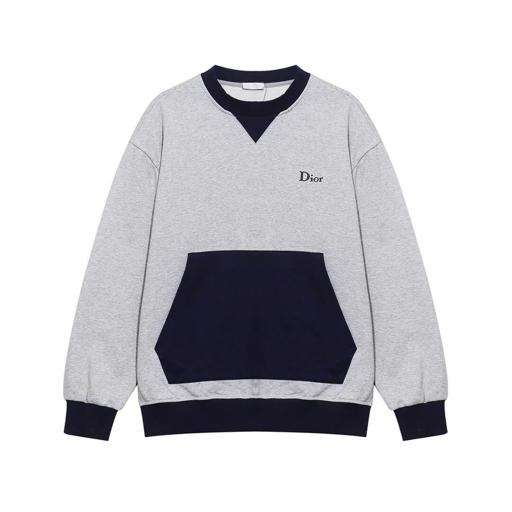 V-Neck Design Sweatshirt