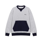 V-Neck Design Sweatshirt