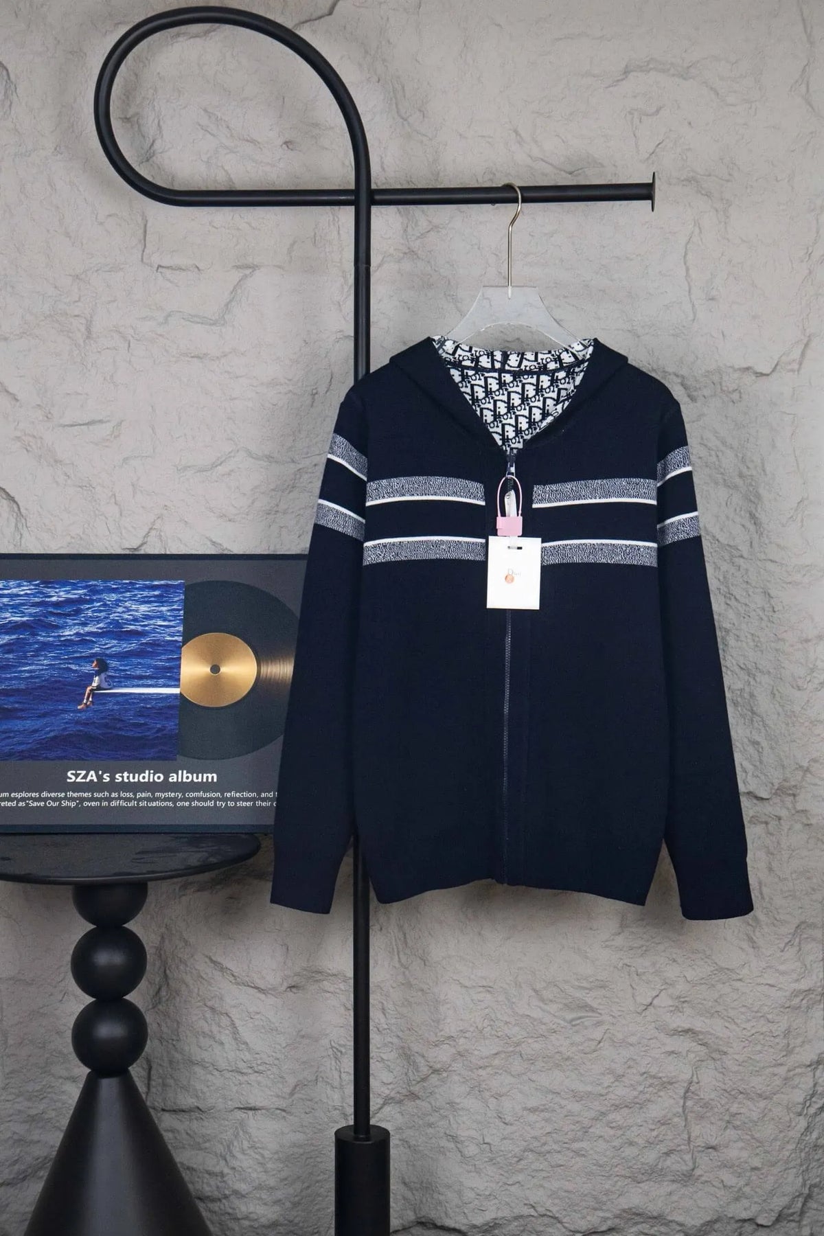 All‑Over Jacquard Reversible Jacket