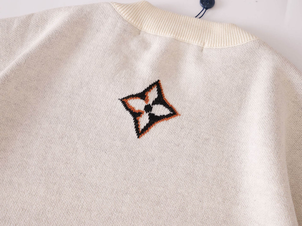 Jacquard Knit T-Shirt