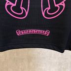 Pink Circle Print Sweatshirt