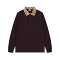 Striped Collar Sweatshirt