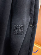 Dual‑Embossed   Relaxed Fit Pants