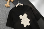 Cartoon Bear Graphic Crew Neck T-Shirt