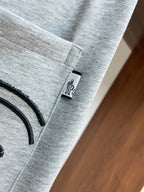 Print Straight‑Leg sweatpants