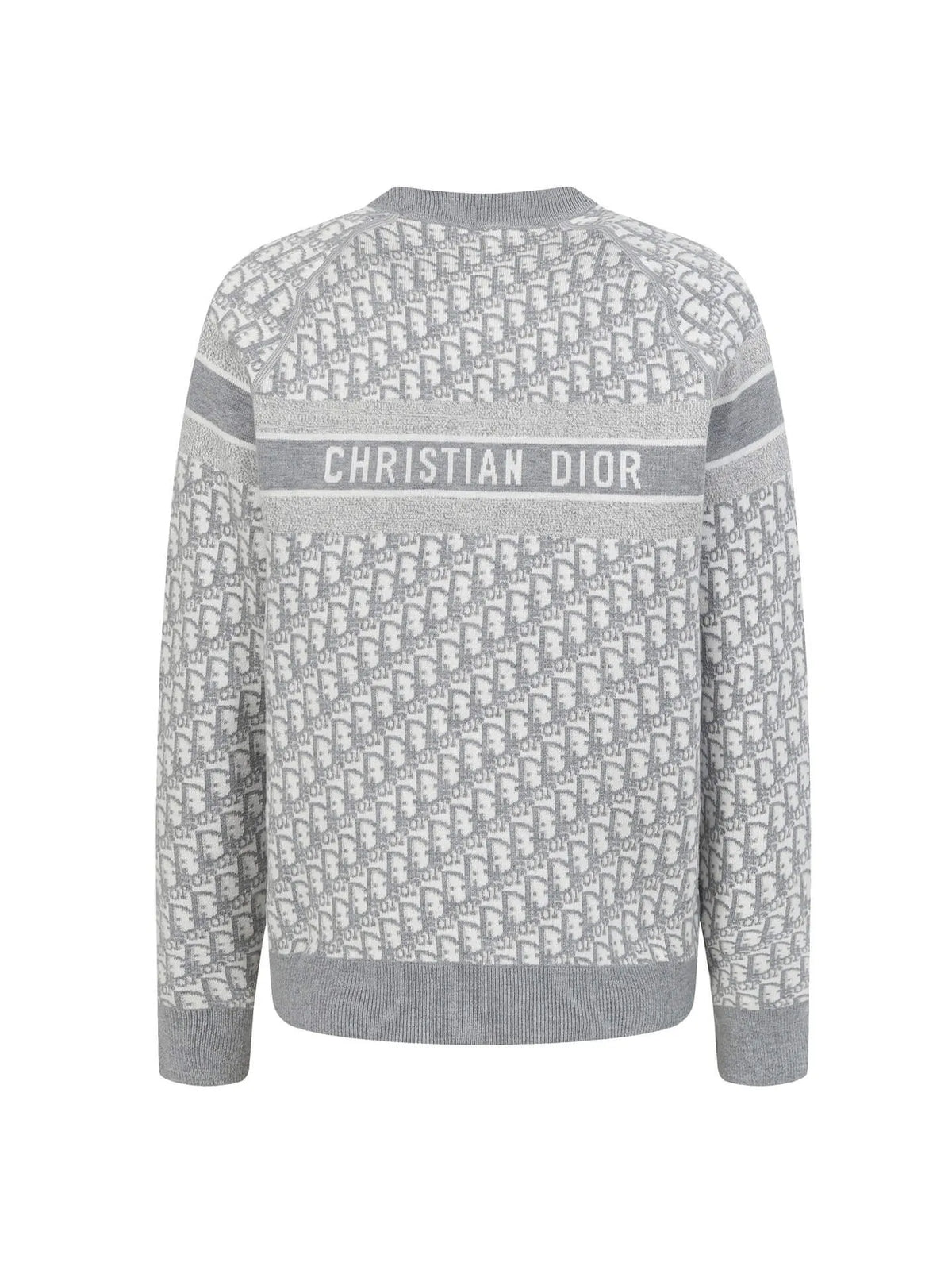 Monogram Striped Knit Sweater