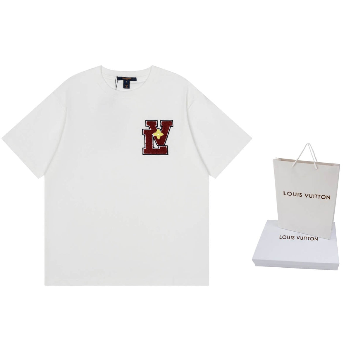 Embroidered Patch T-Shirt