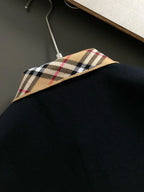 Plaid Collared Polo Shirt